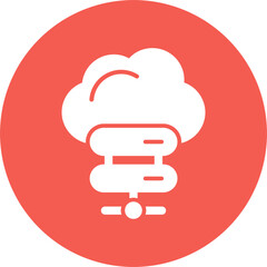 Cloud Storage Vector Icon