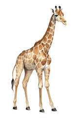 Obraz premium PNG Giraffe giraffe wildlife animal.