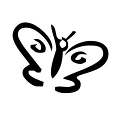 Bold Abstract Butterfly Design