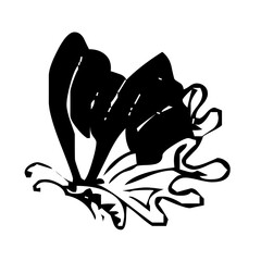 Bold Abstract Butterfly Design