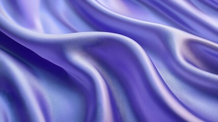 Obraz premium Blue and purple silk satin fabric background with wavy folds