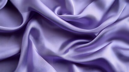 Fototapeta premium Blue and purple silk satin fabric background with wavy folds