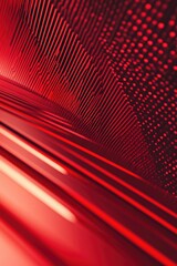 Fototapeta premium Close-up of red and black object