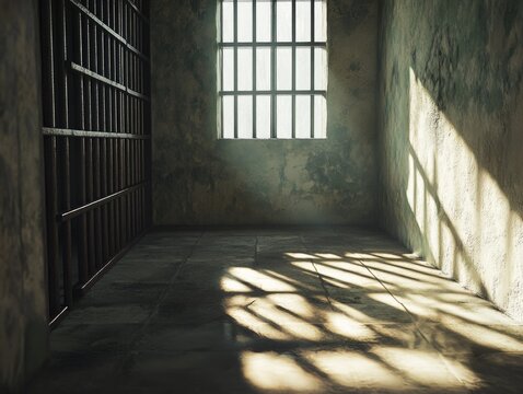 Prison Cell with Window