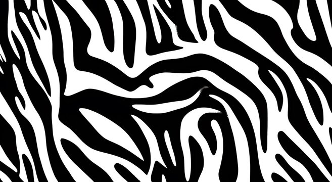 zebra print black white pattern for textile fashion design african style