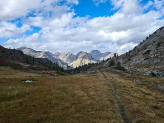 Trail in the mountains