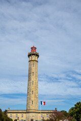 lighthouse on the coast of the country