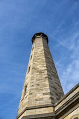 lighthouse on the coast of the country