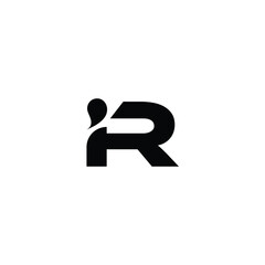 Letter iR Logo Design