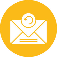 Undo Vector Icon Design