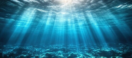 Sunbeams in the Ocean Depths