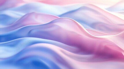 Obraz premium pastel tone soft modern abstract background Soft waves in pastel colors on a smooth surface