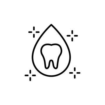 recommend clip art: Mouthwash outline icons, minimalist vector illustration ,simple transparent graphic element .Isolated on white background