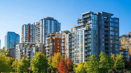 Obraz premium Canadian BC Apts