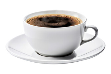 Fototapeta premium PNG Coffee cup saucer drink.