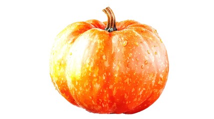 pumpkin isolated on white background