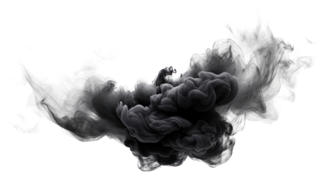 PNG Ink clouds white smoke white background.