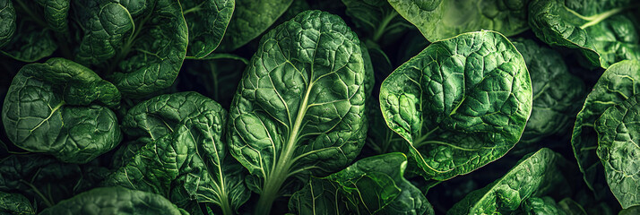 Fototapeta premium close up of Swiss Chards, full frame, food advertising