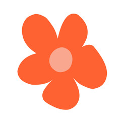 flower isolated on white