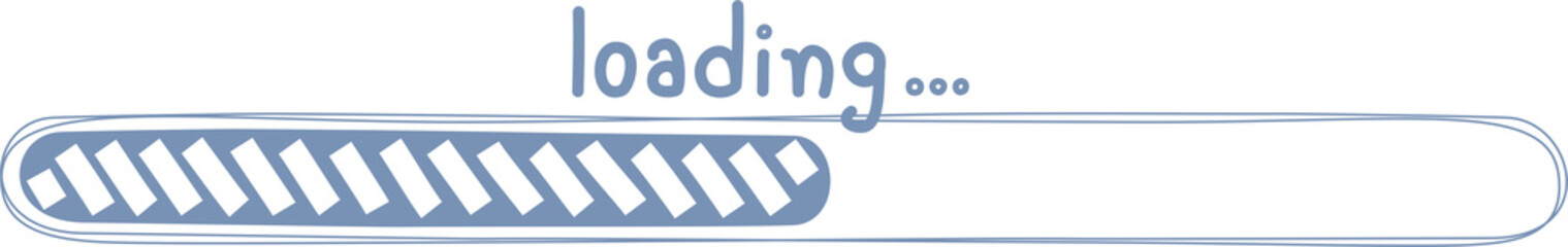 collection set of cute doodle hand draw loading bar counter, text box, pastel color, flat design png illustration

