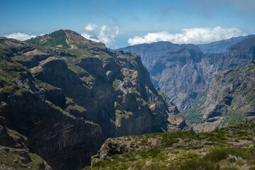 Hidden Valleys of Madeira's Foggy Mountains