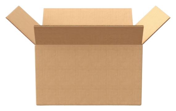 PNG Box cardboard carton white background.