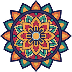 Ornamental luxury mandala pattern  design
