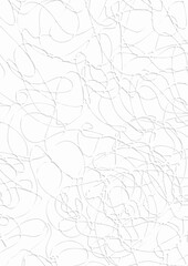 Abstract scribble lines elegant white background