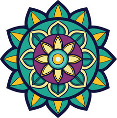 Ornamental luxury mandala pattern  design
