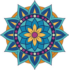 Ornamental luxury mandala pattern  design
