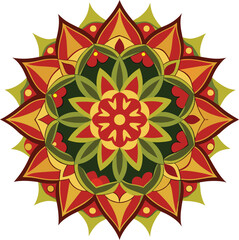 Ornamental luxury mandala pattern  design
