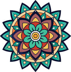 Ornamental luxury mandala pattern  design
