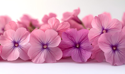 Fototapeta premium a group of pink flowers