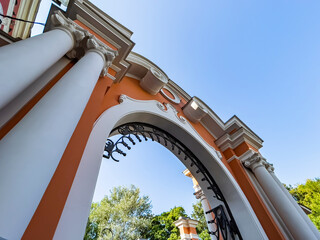 St. Petersburg, Russia, July 9, 2024. Buildings Architecture Alexander Nevsky Lavra