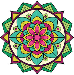Ornamental luxury mandala pattern  design
