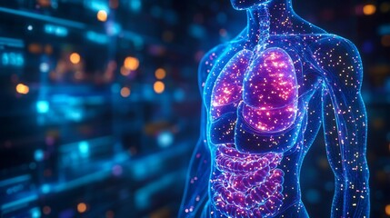 digestive system human body and the path to health vitality through vibrant and detailed anatomical art.