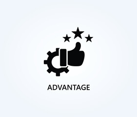  Advantage Vector, Icon Or Logo Sign Symbol Illustration