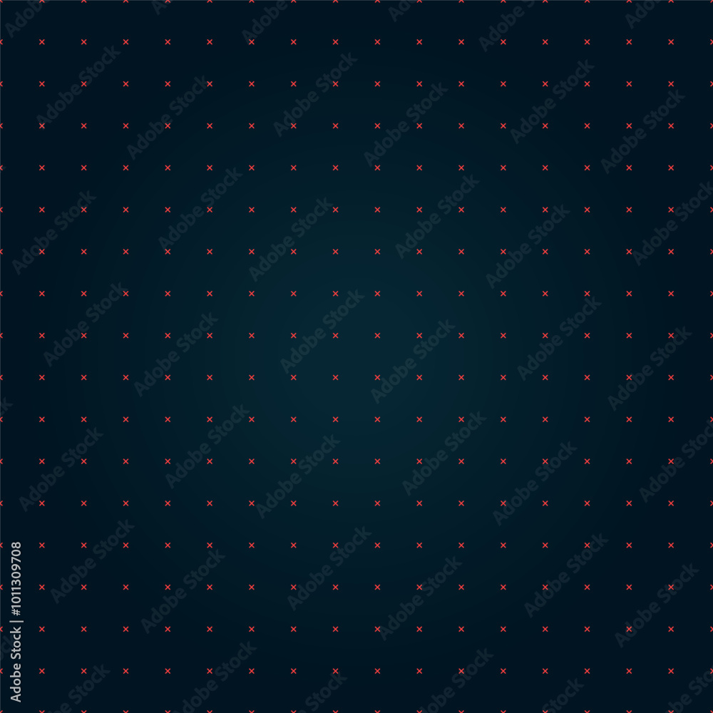 Poster vr hud futuristic interface cross shaped grid. crosses lines head up display seamless pattern. digit
