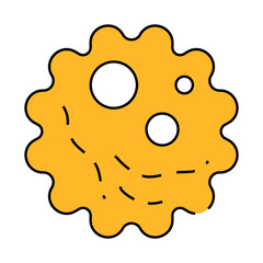 zika virus line icon vector. zika virus sign. isolated symbol illustration