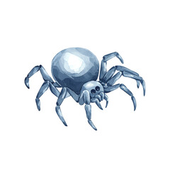the spider is big and has legs