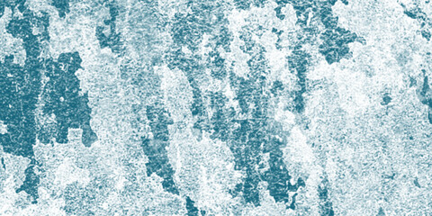 Abstract grunge decorative light blue background. Venetian-style light stucco with space for design. Blue-gray cement concrete texture with a grunge, rough, old-stain background