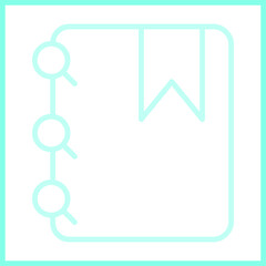 Book Marked icon Design