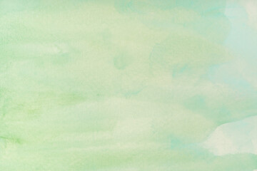 Green watercolor background