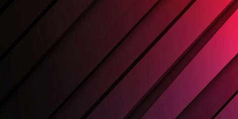 Obraz premium Abstract Diagonal Lines in Crimson Hues