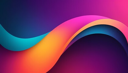 abstract colorful wave background
