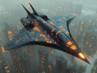 Obraz premium Unveiling the Future of Aviation. Generative AI