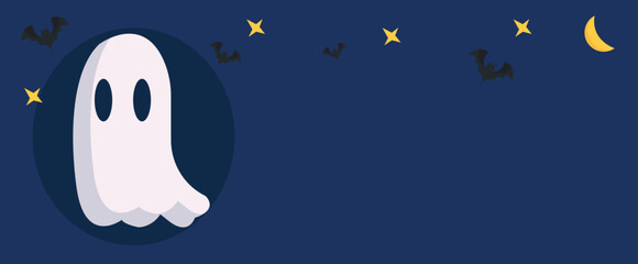 Halloween themed banners and patterns. Halloween theme vector illustration	