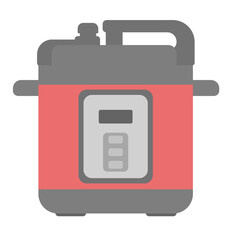 電気圧力鍋のイラスト