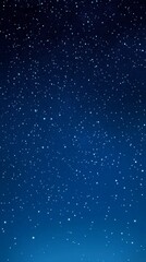 Fototapeta premium Stars Twinkling in a Clear Night Sky Over a Serene Landscape at Dusk