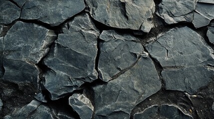 Fototapeta premium Matte stone texture with cracks and imperfections, ideal for rugged and natural product displays.